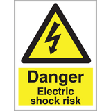 Danger Electric shock risk