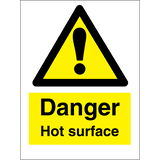 Danger Hot surface