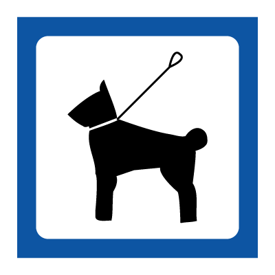 Hund piktogram / symbol - Køb online hos JO Safety